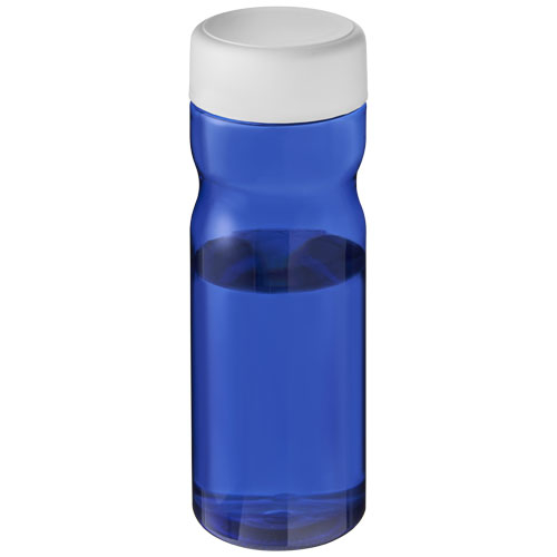 Bouteille personnalisable 650ml Ocean Plastic H2O Active® Bleu et Blanc